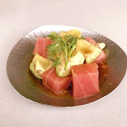 image_料理_アボカドとマグロの橙ポン酢漬け